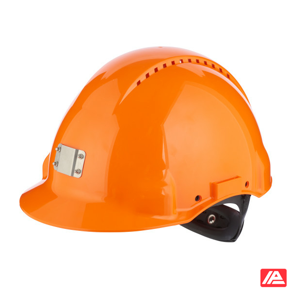 3M™ Hard Hat Uvicator Ratchet Ventilated Plastic Sweatband Lamp Holder Orange G3000NUV-10-OR