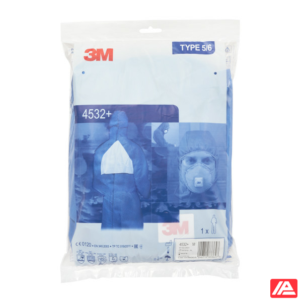 3M™ Protective Coverall 4532+ Blue 2XL - Image 3