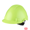 3M™ Hard Hat Uvicator Ratchet Ventilated Plastic Sweatband Hi-Viz G3000NUV-GB