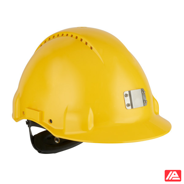 3M™ Hard Hat Uvicator Ratchet Ventilated Plastic Sweatband Lamp Holder Yellow G3000NUV-10-GU - Image 3