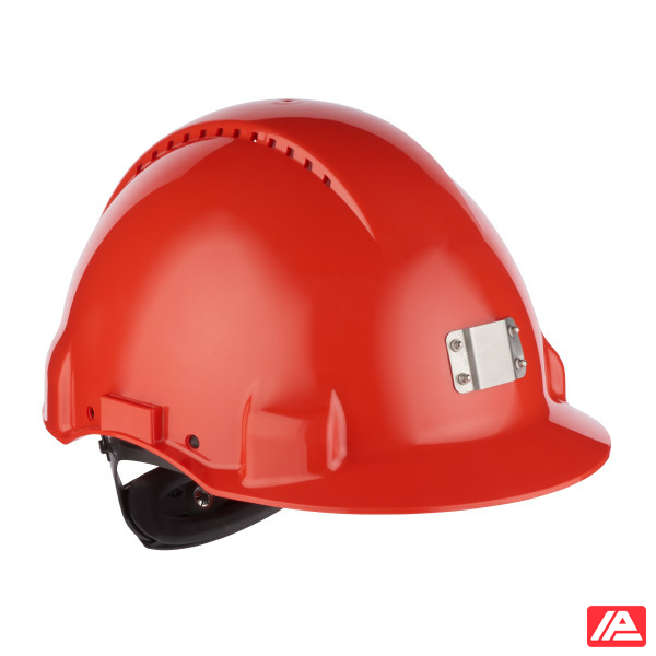 3M™ Hard Hat Uvicator Ratchet Ventilated Plastic Sweatband Lamp Holder Red G3000NUV-10-RD - Image 3