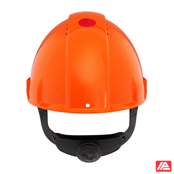 3M™ Hard Hat Uvicator Ratchet Ventilated Plastic Sweatband Orange G3000NUV-OR - Image 3