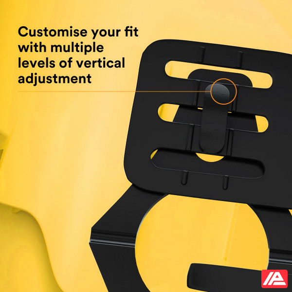 3M™ SecureFit™ X5500 Safety Helmet Non-vented CE Yellow X5502NVE-CE - Image 12