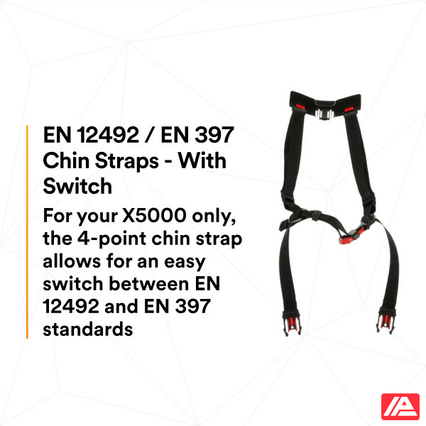 3M™ SecureFit™ X5000 Safety Helmet Vented 1000V CE Black X5012VE-CE - Image 9