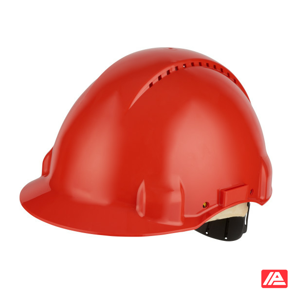 3M™ Hard Hat Uvicator Pinlock Ventilated Leather Sweatband Red G3000DUV-RD