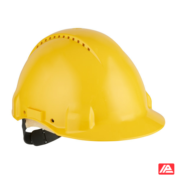3M™ Hard Hat Uvicator Pinlock Ventilated Leather Sweatband Yellow G3000DUV-GU - Image 4