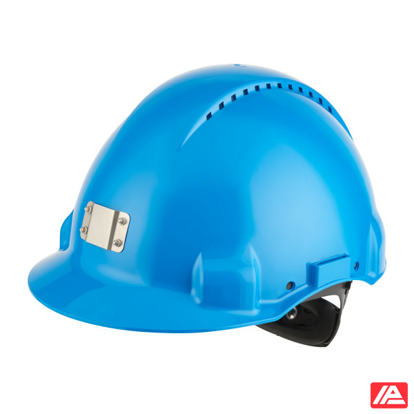 3M™ Hard Hat Uvicator Ratchet Ventilated Plastic Sweatband Lamp Holder Blue G3000NUV-10-BB