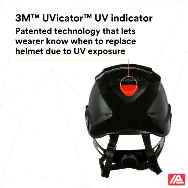 3M™ SecureFit™ X5000 Safety Helmet Vented 1000V CE Black X5012VE-CE - Image 10