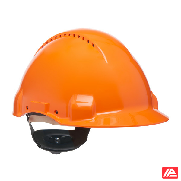 3M™ Hard Hat Uvicator Pinlock Ventilated Leather Sweatband Orange G3000DUV-GU - Image 4