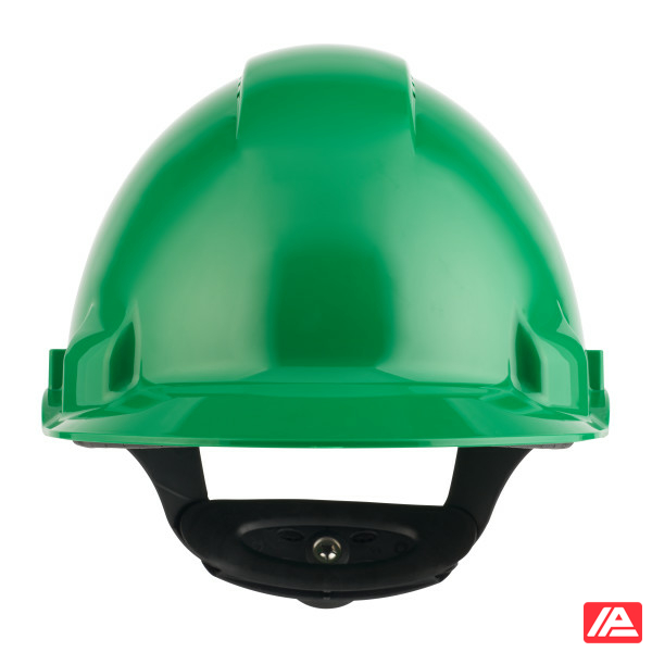 3M™ Hard Hat Uvicator Ratchet Ventilated Plastic Sweatband Green G3000NUV-GP - Image 2