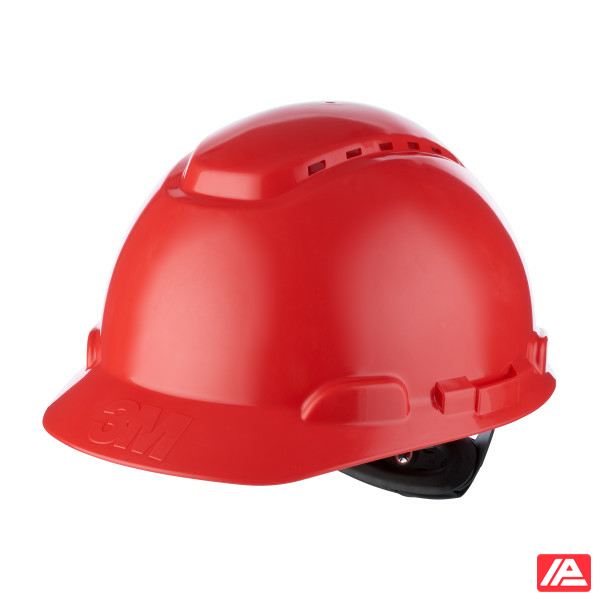 3M™ Hard Hat Ratchet Ventilated Plastic Sweatband Red H700N-RD