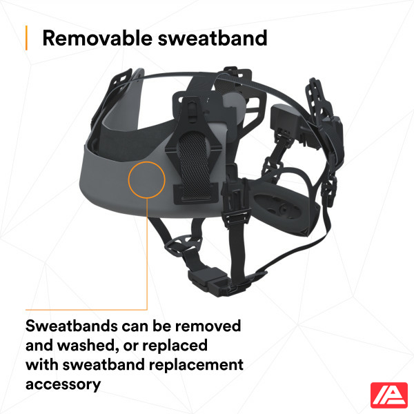 3M™ SecureFit™ X5000 Safety Helmet Vented 1000V CE Black X5012VE-CE - Image 11