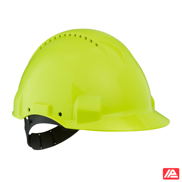 3M™ Hard Hat Uvicator Pinlock Ventilated Plastic Sweatband Hi-Viz G3000CUV-GB - Image 5