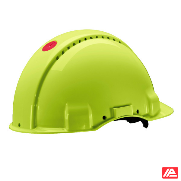 3M™ Hard Hat Uvicator Pinlock Ventilated Plastic Sweatband Hi-Viz G3000CUV-GB - Image 6