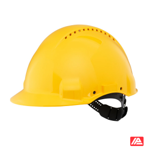 3M™ Hard Hat Uvicator Pinlock Ventilated Plastic Sweatband Yellow G3000CUV-GU