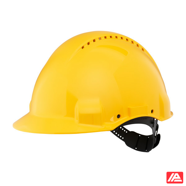 3M™ Hard Hat Uvicator Pinlock Ventilated Plastic Sweatband Yellow G3000CUV-GU