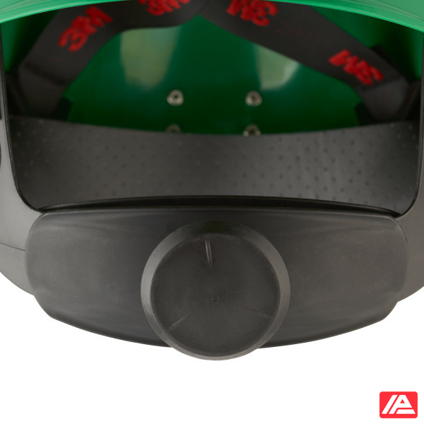 3M™ Hard Hat Uvicator Ratchet Ventilated Plastic Sweatband Lamp Holder Green G3000NUV-10-GP - Image 3