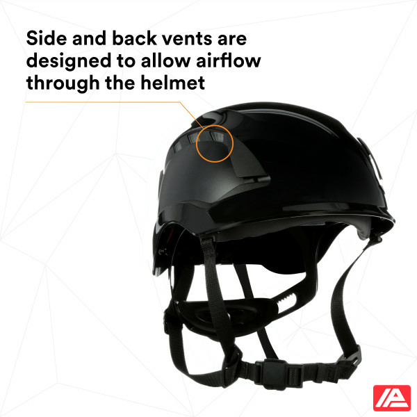 3M™ SecureFit™ X5000 Safety Helmet Vented 1000V CE Black X5012VE-CE - Image 13