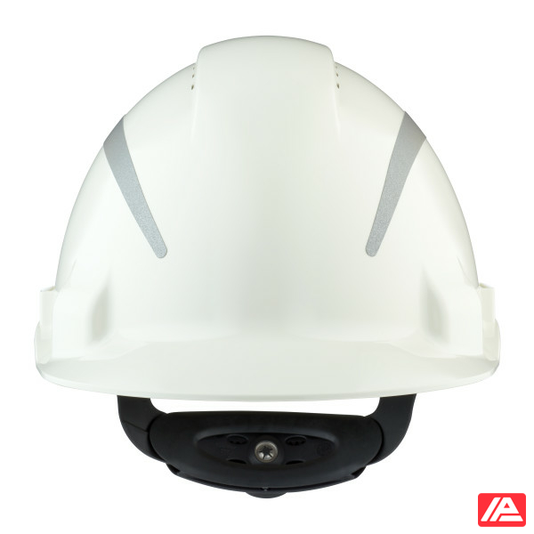 3M™ Hard Hat Uvicator Ratchet Ventilated Reflective Plastic Sweatband White G3000NUV-R-VI - Image 2