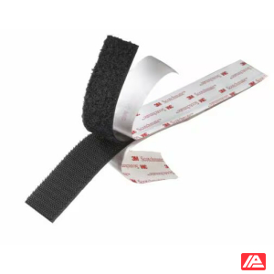 3M™ Fastener Hook SJ3572 Black 25 mm x 45.7 m 3.8 mm