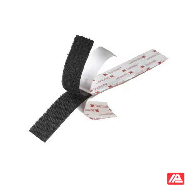 3M™ Fastener Hook SJ3572 Black 25 mm x 45.7 m 3.8 mm
