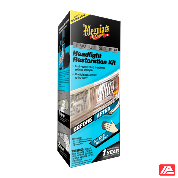 Meguiar's 2-Step Headlight Restoration Kit