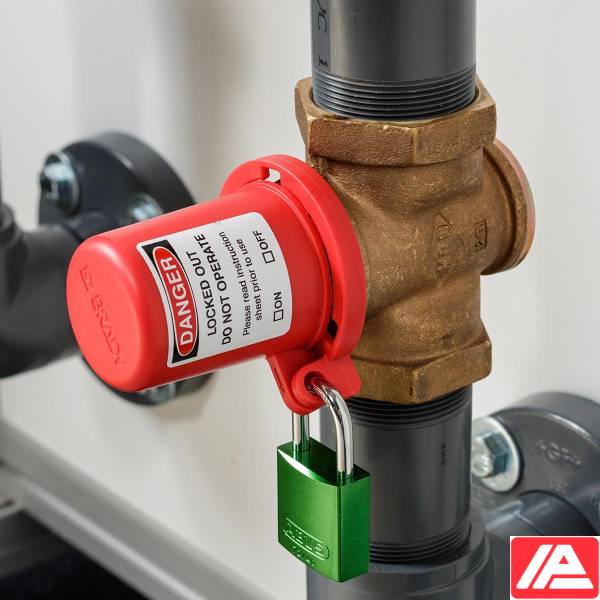 Plug Valve Lockout - BASE COVER PLUG VALVE LOCKOUT 1 3/8" - Image 5