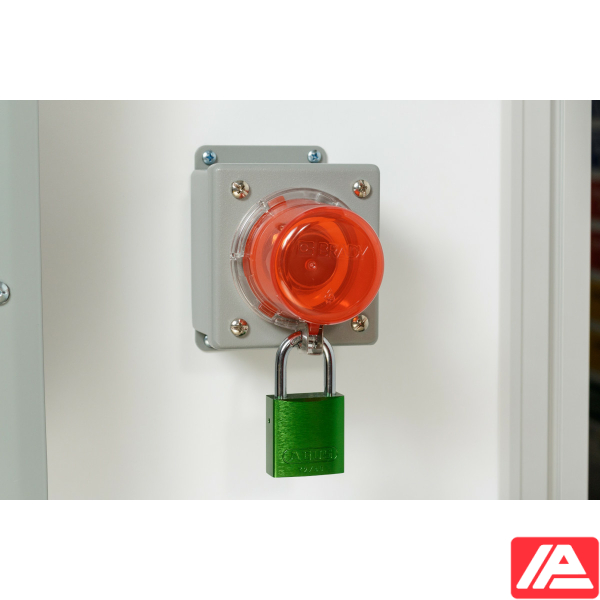Aluminium Lockout Padlocks - Full Alu Padlocks 25mm Sha KD Black/6 - Image 3