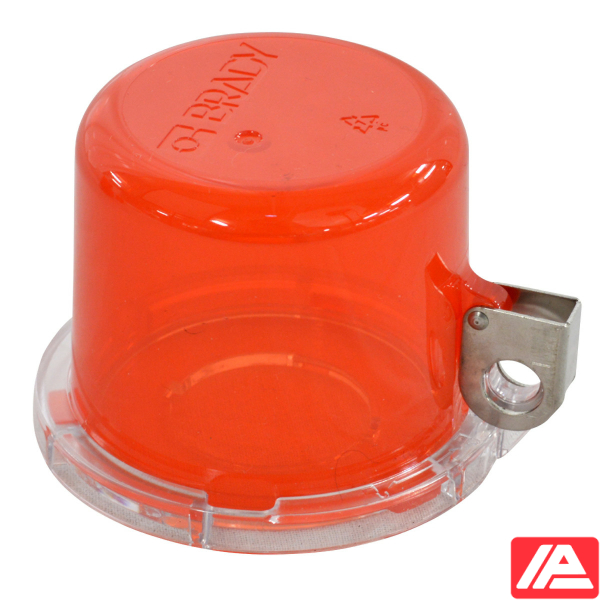 Push Button Lockout - 30MM PUSH BUTTON RED LO W/ STD COVER - Image 3