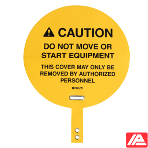 Κάλυμμα ασφαλείας τιμονιού — FORKLIFT COVER CAUTION DO NOT MOVE 12"