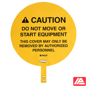 Κάλυμμα ασφαλείας τιμονιού — FORKLIFT COVER CAUTION DO NOT MOVE 16"