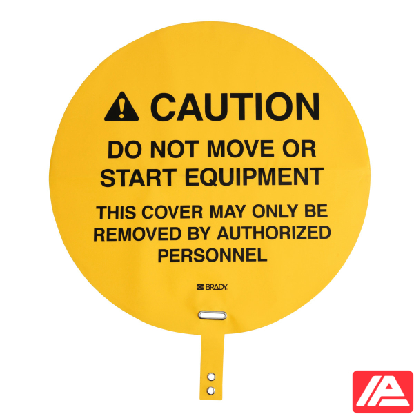 Steering Wheel Safety Cover - FORKLIFT COVER CAUTION DO NOT MOVE 20"