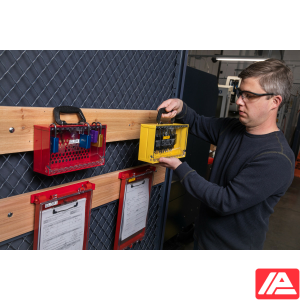 Permit Control Station with Slimview Group Lock Box - KIT,SLIMVIEW RED,PERMIT DISPLAY STATION - Image 2