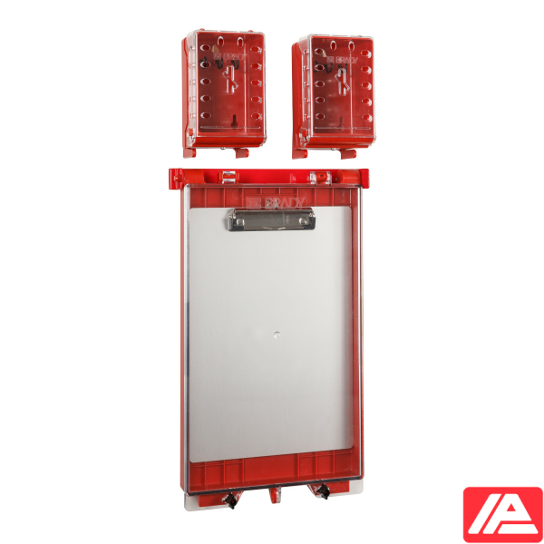 Permit Control Station with Ultra-Compact Lock Box - UCLB RED, PERMIT DISPLAY STATION - Image 5