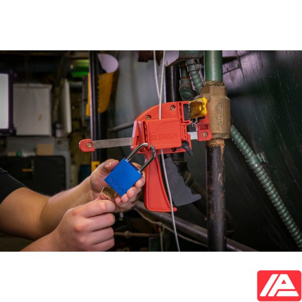 Clamping Cable Lockout - Red - 170481 - Image 5