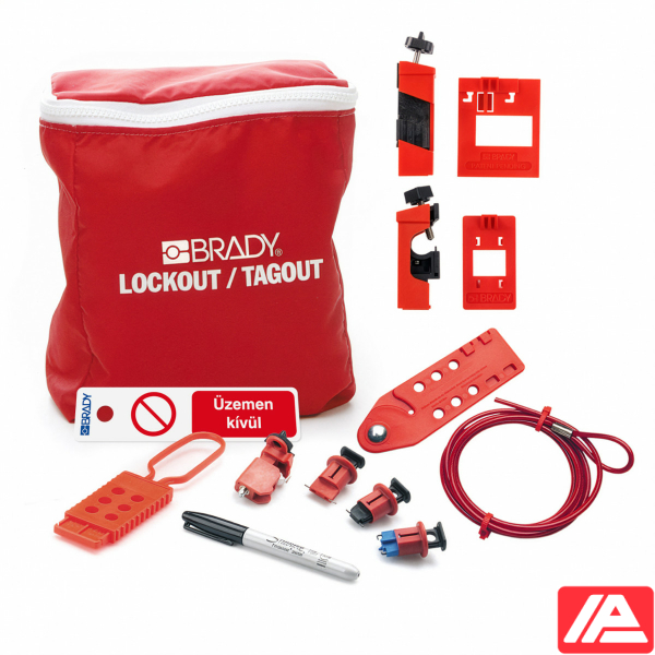 Ηλεκτρολόγος Lockout Kit + Tag HU — LK-ELEC-HU