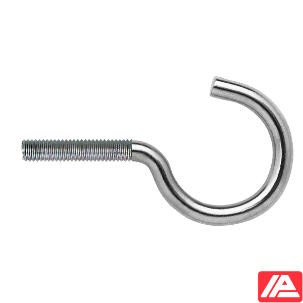 Καθορισμοί γάντζων για Σκίαση σανίδων — Cup hook Steel Zinc plated M6X60