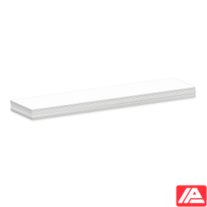 Ένθετα χαρτονιού — CARDBOARD CARD FOR SML POUCH WHT 23X90MM