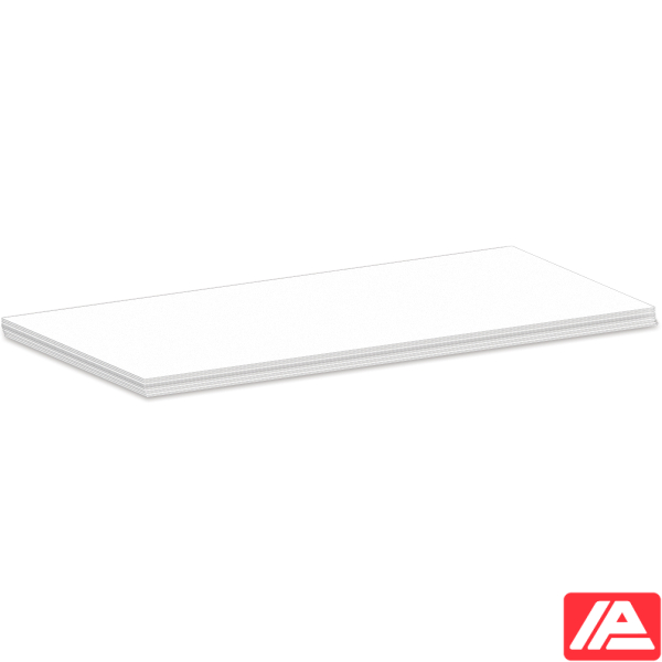 Ένθετα χαρτονιού — CARDBOARD CARD FOR SML POUCH WHT 48X88MM