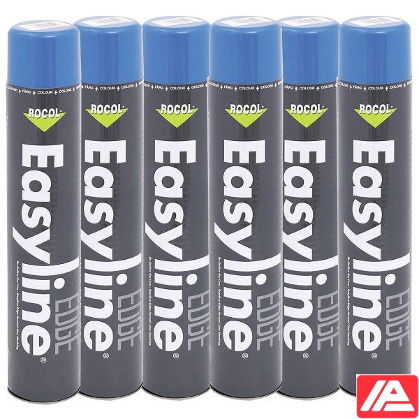 Μόνιμη βαφή Easyline - Μπλε — EASYLINE PAINT BLUE (PAC of 6)