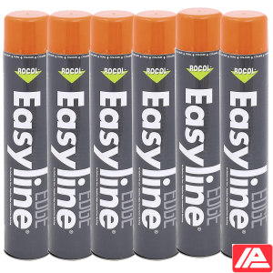 Μόνιμη βαφή Easyline - Πορτοκαλί — EASYLINE PAINT ORANGE (PAC of 6)