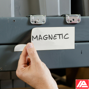 Κενή γραφή-σε Μαγνητικό Ετικέτες — BLANK MAGNETIC LABELS B-859 77X312MM