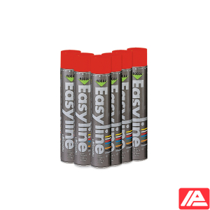 Μόνιμη βαφή Easyline - Κόκκινο — EASYLINE PAINT RED (PAC of 6)