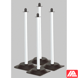 Δημοσίευση & Καουτσούκ βάση (1,6 κγ) — POST & RUBBER BASE WHITE PK 4