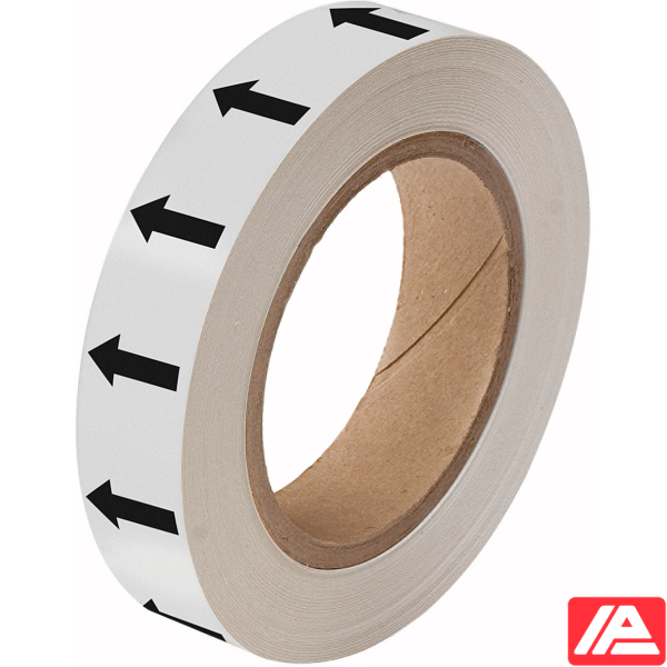Κατευθυντικό βέλος Ταινία — ARROWTAPE:WH /BLACKARROW-25MMX33M