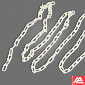 Brady Αλυσίδα προειδοποίησης — BRADYLINK WARNING CHAIN WHITE 25Mx8MM