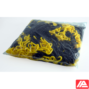 Brady Αλυσίδα προειδοποίησης — BRADYLINK WARNING CHAIN BLK/YE 25Mx8MM