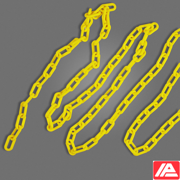 Brady Αλυσίδα προειδοποίησης — BRADYLINK WARNING CHAIN YELLOW 25Mx8MM