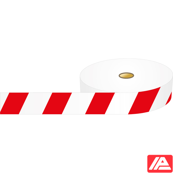 Ριγές Barricade Ταινία - Κόκκινο / Λευκό — BARRICADE TAPE 75MMX500M RED/WHT