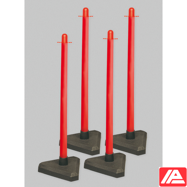 Post and Cement Base - BRADYPOST & CEMENT BASE RED PK4